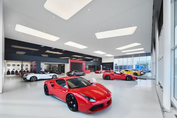 Ferrari showroom Montreal